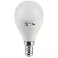 Лампа светодиодная ЭРА, LED smd P45-8w-827-E14 ECO E14, P45, 8Вт, 2700К