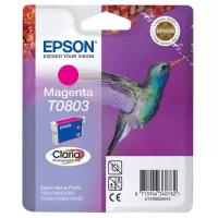 Картридж Epson C13T08034011, 435, пурпурный