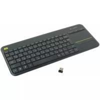 Клавиатура Logitech Wireless Touch Keyboard K400 Plus Black (920-007173)