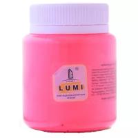 Luxart 87361 Акриловая светящаяся краска Lumi люминесцентный красно-оранжевый 80 мл