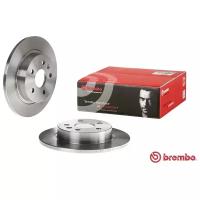 BREMBO 08B35710 08.B357.10_диск тормозной задний! Opel Astra J, Chevrolet Cruze 1.4-1.8/1.3-2.0CDTi/2.0CDi 09 2шт