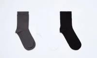 Комплект носков для мальчиков 4801172403/37/18/20 Цвет темно-серый Размер 18/20