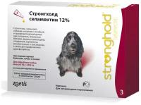 Zoetis (Pfizer) Капли от блох, клещей и гельминтов Стронгхолд 120 мг для собак массой 10,1-20 кг