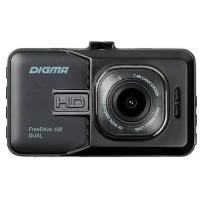 Видеорегистратор Digma FreeDrive 108 DUAL черный 1.3Mpix 1080x1920 1080p 140гр. GP2248