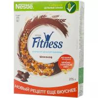 Готовый завтрак Nestle Fitness хлопья с темным шоколадом