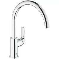 Смеситель для кухни GROHE BauCurve, высокий излив, хром (31536001)