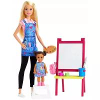 Barbie Mattel Игровой набор Барби - Учитель рисования (Barbie You Can be Anything Art Teacher)