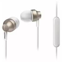 наушники вкладыши PHILIPS SHE3855GD золотой