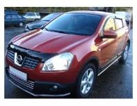 Дефлектор капота темный NISSAN QASHQAI/QASHQAI+2 2007-2009 Ниссан Кашкай