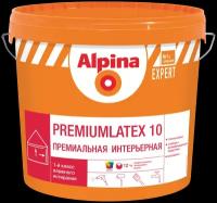 Краска водно-дисперсионная Alpina Expert Premiumlatex 10 матовая белый 10 л 15.5 кг