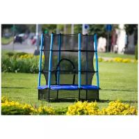 Батут Trampoline New 5 ft (1,52 м) с сеткой (Синий)