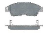 Передние колодки sct germany SP134
