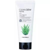 Пенка для умывания TonyMoly Clean Dew Aloe Foam Cleanser 180 мл