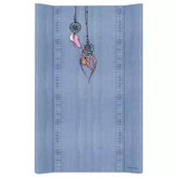 Матрац пелен. Ceba Baby 80см без изгол.на кровать Denim Style Dream Catcher blue W-210-119-598