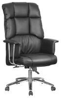 Кресло руководителя RIVA CHAIR RCH 9502 экокожа чёрный