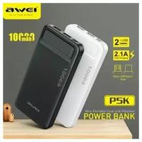 Аккумулятор AWEI P5K 10000 mAh White