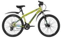 Подростковый горный (MTB) велосипед Stinger Element Evo 24 (2022) зеленый 12" (требует финальной сборки)