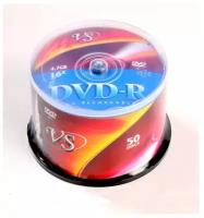 Носители информации DVD-R, 16x, VS, Cake/50, VSDVDRCB5001 166398