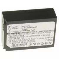 Аккумулятор iBatt iB-B1-F323 850mAh для Samsung BP1030, BP-1130