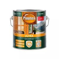 Антисептик Pinotex Ultra декоративный для дерева красное дерево 2,7 л