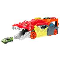 Грузовик Mattel Hot Wheels Разъяренный Дракон с хранилищем для машинок