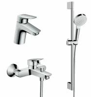 Набор смесителей Hansgrohe Logis Eco, хром (71400000)