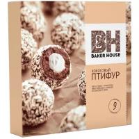 Мини-пирожные Птифур Baker House с кокосовым кремом, 25 г × 9 шт