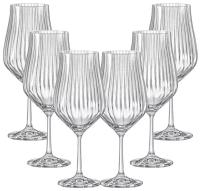Набор бокалов для вина Crystalex TULIPA OPTIC CR550101TO 6шт, 550мл