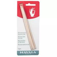 Mavala Палочки для маникюра деревянные Manicure Sticks, 5 шт