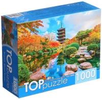 Пазлы Рыжий кот "Top puzzle", Япония, Храм То-дзи, 1000 элементов (ШТТП1000-2712)