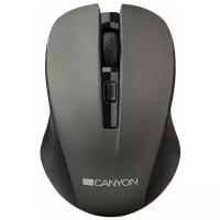 Canyon C8CNECMSW1G Mouse Wireless DPI 800/1000/1200 4 btn, USB, power saving button Graphite Мышь