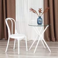 Стул для кухни TetChair THONET (mod. PL62),пластик, белый, 1 шт. в уп