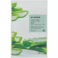 MIZON Joyful Time Essence Mask Aloe Тканевая маска для лица с экстрактом сока алоэ 23г