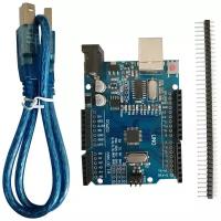 Набор с платой Arduino-совместимой Uno R3 CH340G и аксессуаром для подключения