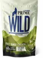 Сухой корм PRIME WILD GF FREE RANGE для щенков и собак мини пород, с курицей 500гр