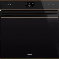 Многофункциональный духовой шкаф Smeg SOP6602TNR с пиролизом, 60 см, 10 функций, черное стекло Eclipse