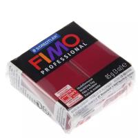 Полимерная глина FIMO Professional запекаемая 85 г бордо (8004-23) красный 85 г