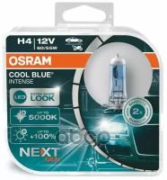 Лампа 12V H4 60/55W P43t 5000K Osram Cool Blue Intense 2 Шт. Duobox 64193Cbn-Hcb Osram арт. 64193CBN-HCB