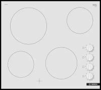 Встраиваемая стеклокерамическая варочная панель Bosch PKE612CA2