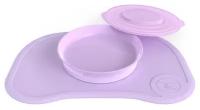 Комплект посуды Twistshake Click Mat с тарелкой, фиолетовый