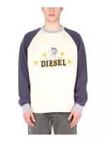 Свитшот для мужчин Diesel A027430JCAG, цвет: бежевый, размер: XS