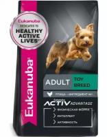 Eukanuba Adult toy breed 1 и Years для взрослых собак миниатюрных пород 500 г