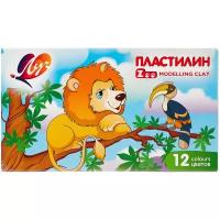 Пластилин Луч Zoo 12 цветов (19С1272-08)