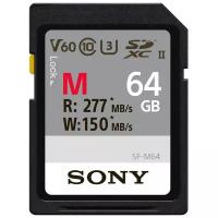 Sony SF-64M UHS-II SD Карта памяти, 64ГБ