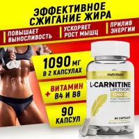 L-карнитин LIPOTROPIC aTech Nutrition 90 капсул