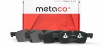METACO 3000-041 (41060HA025 / 4605A041 / 4605A471) колодки тормозные передние к-кт Mitsubishi (Мицубиси) Pajero (Паджеро)