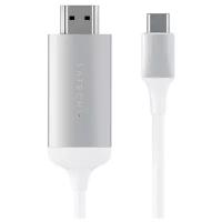 Кабель Satechi USB Type-C to HDMI 4K 60Hz (1,8 метра) ST-CHDMIS серебристый