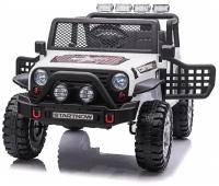 Детский электромобиль джип XMX с полным приводом (белый, EVA, 12V) - XMX618-4WD-WHITE (XMX618-4WD-WHITE)