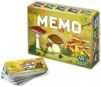 Настольные развивающие игры для детей для всей семьи Мемо Грибы