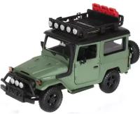 Машина металлическая Motormax 79137 Off-Road Truck-Toyota FJ40 Зеленый 1:24